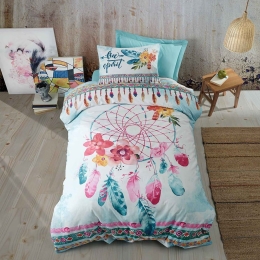 Πάπλωμα Παιδικό Hope (Σετ 2τμχ) Multi Madi Μονό 170x240cm 100% Βαμβάκι