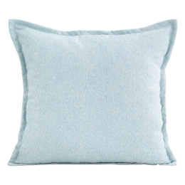 Μαξιλάρι Διακοσμητικό (Με Γέμιση) Pyramid Blue Madi 45X45 100% Βαμβάκι