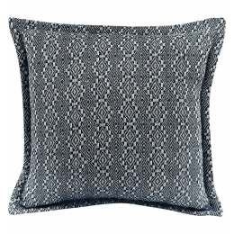 Μαξιλάρι Διακοσμητικό (Με Γέμιση) Faith Navy Blue Madi 45X45 100% Βαμβάκι