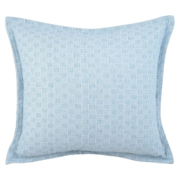 Μαξιλάρι Διακοσμητικό (Με Γέμιση) Perplex Blue Madi 45X45 100% Βαμβάκι