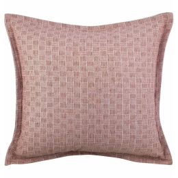 Μαξιλαροθήκη Διακοσμητική Perplex Coral Madi 45X45 100% Βαμβάκι