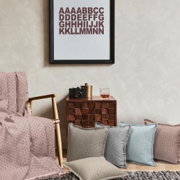 Ριχτάρι Perplex Coral Madi Διθέσιο 170x250cm 100% Βαμβάκι