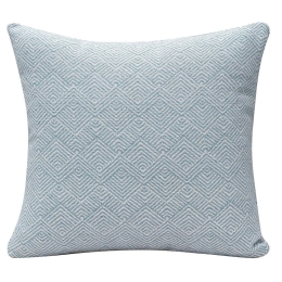 Μαξιλάρι Διακοσμητικό (Με Γέμιση) Rombo Turquoise Madi 45X45 100% Βαμβάκι