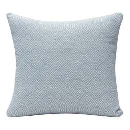 Μαξιλαροθήκη Διακοσμητική Wellen Turquoise Madi 45X45 100% Βαμβάκι