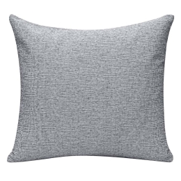 Μαξιλάρι Διακοσμητικό (Με Γέμιση) Monocolore Grey Madi 45X45 100% Βαμβάκι