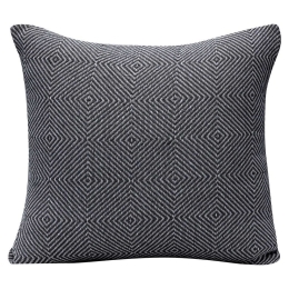 Μαξιλάρι Διακοσμητικό (Με Γέμιση) Vorm Anthracite Madi 45X45 100% Βαμβάκι
