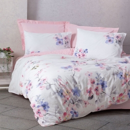 Σεντόνια Zoe (Σετ 4τμχ) Multi Madi Υπέρδιπλο 240x260cm 100% Βαμβάκι