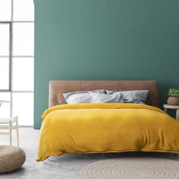 Κουβέρτα Dull Yellow Madi Ημίδιπλο 180x240cm Πολυέστερ