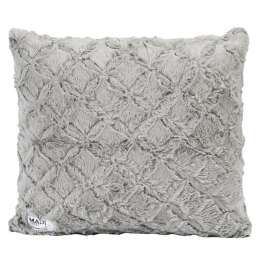 Μαξιλάρι Διακοσμητικό (Με Γέμιση) Oblong Beige Madi 50X50 Οικολογική Γούνα