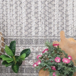 Χαλί Linq 7407C L.Grey-Beige Royal Carpet 162X162cm Round