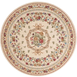Χαλί Canvas Aubuson 520 J Beige-Multi Royal Carpet 150X150cm Round