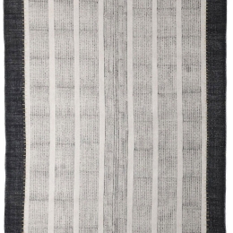 Χαλί Lotus Cotton Kilim 354 Black/White Royal Carpet 160X230cm