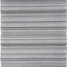 Χαλί Urban Cotton Kilim Samaira Black-White Royal Carpet 130X190cm
