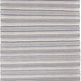 Χαλί Urban Cotton Kilim Titan Iris White-Blue Royal Carpet 70X140cm