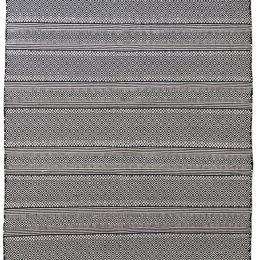 Χαλί Urban Cotton Kilim Estelle Bossa Nova Grey-Red Royal Carpet 160X230cm
