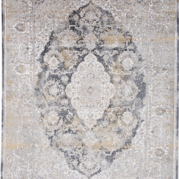 Χαλί Bamboo Silk 5991A Light Grey-Anthracite Royal Carpet 80X150cm