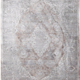 Χαλί Bamboo Silk 5991A Light Grey-Dark Beige Royal Carpet 160X230cm