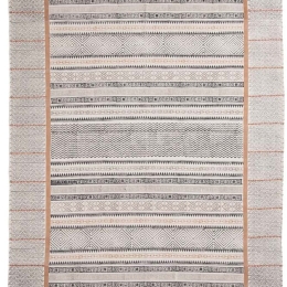 Χαλί Lotus Cotton Kilim 301 Beige Royal Carpet 100X160cm