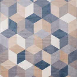 Χαλί Nubia 726 Z Beige-Blue Royal Carpet 140X195cm