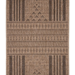 Χαλί Ψάθινο Avanos 9012 Black Royal Carpet 80X150cm