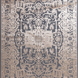 Χαλί Lotus Summer 2927 Black-Gold Royal Carpet 160X230cm