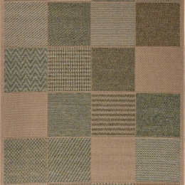 Χαλί Ψάθα Comodo 526 Z Green-Beige Royal Carpet 160X230cm