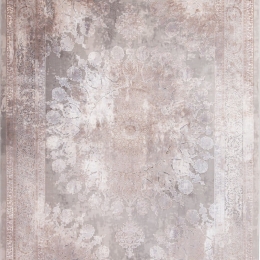 Χαλί Bamboo Silk 8098A Light Grey-Dark Beige Royal Carpet 200X300cm