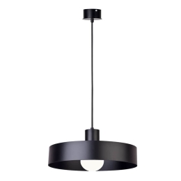 Φωτιστικό Οροφής D350 Norton 4184801 Black Viokef Μέταλλο