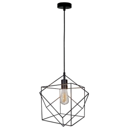 Φωτιστικό Οροφής Cube 4193400 Black Viokef Μέταλλο