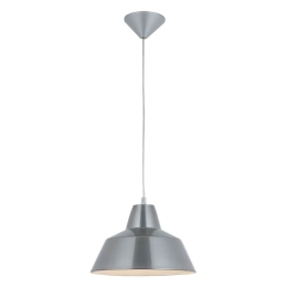 Φωτιστικό Οροφής Glen 4105601 Silver Viokef Μέταλλο