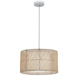 Φωτιστικό Οροφής Grido 4149000 White Viokef Bamboo