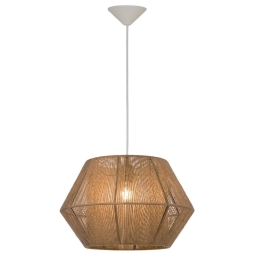 Φωτιστικό Οροφής Zaira 4198102 Beige Viokef Σχοινί