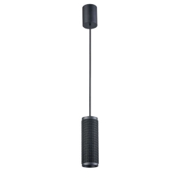 Φωτιστικό Οροφής Knurl 4233200 Black Viokef Αλουμίνιο