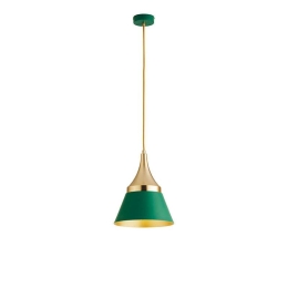 Φωτιστικό Οροφής Menta 4241400 D230 Green-Gold Viokef Μέταλλο
