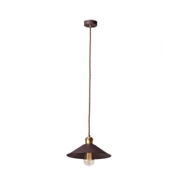Φωτιστικό Οροφής Rustic 3083500 Brown-Rust Viokef Μέταλλο