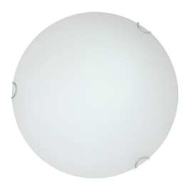 Φωτιστικό Οροφής - Πλαφονιέρα David 4105800 D400 White Viokef Γυαλί