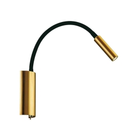 Φωτιστικό Τοίχου-Απλίκα Led Matrix 4218100 Gold Viokef Μέταλλο