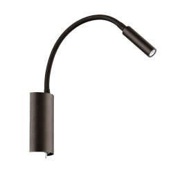 Φωτιστικό Τοίχου-Απλίκα Led Matrix 4218101 Black Viokef Μέταλλο