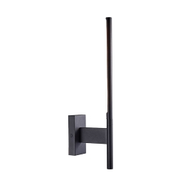Φωτιστικό Τοίχου-Απλίκα Led Nido 4229100 Black Viokef Μέταλλο