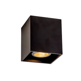 Φωτιστικό Οροφής - Σποτ Sq Dice 4144101 Black Viokef Μέταλλο