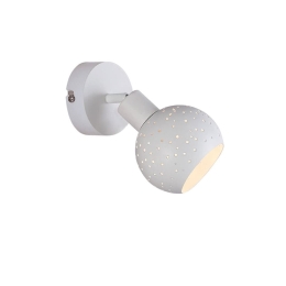Φωτιστικό Τοίχου - Σποτ Galaxy 4168001 White Viokef Μέταλλο