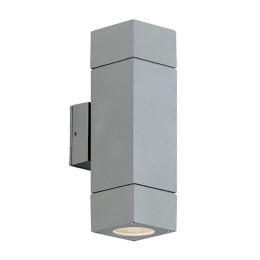 Φωτιστικό Τοίχου-Απλίκα Paros 4053700 2-L Grey Viokef