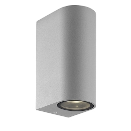 Φωτιστικό Τοίχου-Απλίκα Round Tilos 4099602 2-L H150 Silver Viokef