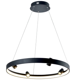 Φωτιστικό Οροφής Denis 4250600 Led Black Viokef Μέταλλο