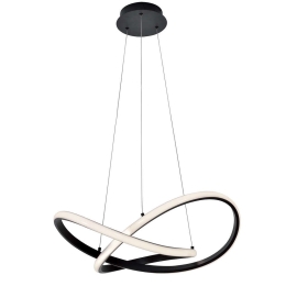 Φωτιστικό Οροφής Sigma 4247800 Led Black Viokef Μέταλλο