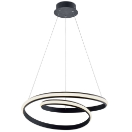 Φωτιστικό Οροφής Sigma 4247900 Led Black Viokef Μέταλλο