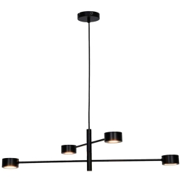 Φωτιστικό Οροφής Prima 4258100 Led Black Viokef Μέταλλο