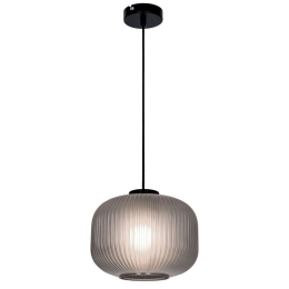 Φωτιστικό Οροφής Astor 4253001 E27 Fume Viokef Μέταλλο,Γυαλί