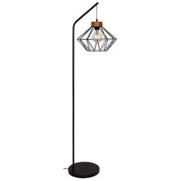 Φωτιστικό Δαπέδου Vega 4254200 E27 Black Viokef Μέταλλο