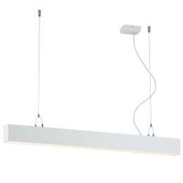 Φωτιστικό Οροφής - Ράγα Station 3911-0013-4-W-N 90cm 4000K Led White Viokef Μέταλλο,Αλουμίνιο